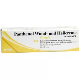 PANTHENOL Krém na hojenie rán Jenapharm, 20 g