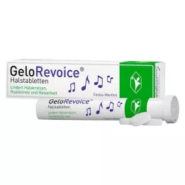 GELOREVOICE Pastilky do krku Cassis-Menthol Lut.-Tab., 20 ks
