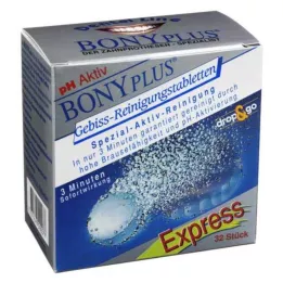 BONYPLUS Čistiace šumivé tablety, 32 ks