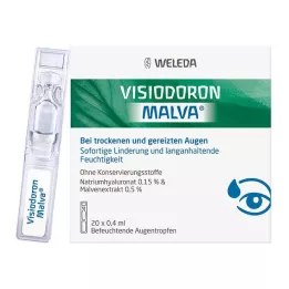 VISIODORON Malva očné kvapky v jednodávkovej pipete., 20X0,4 ml
