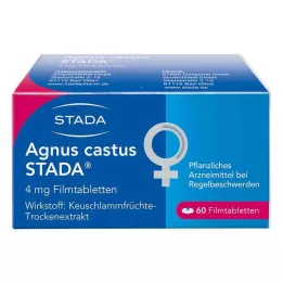 AGNUS CASTUS STADA Tablety s filmom, 60 hodín