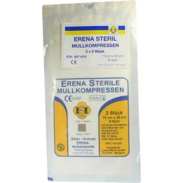 Erena sterilný gázový obklad 10x20, 5x2 kusy