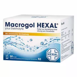 MACROGOL HEXAL plus elektrolyte plv.z.h.e.l.z.e., 50 sv