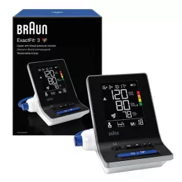 BRAUN BLUTDRUCKMESSGERÄT ExactFit3 Horné rameno BUA6150, 1 ks
