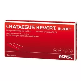 CRATAEGUS HEVERT injekčné ampulky, 10 ks