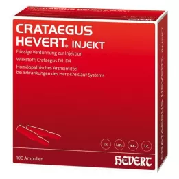 CRATAEGUS HEVERT injekčné ampulky, 100 ks