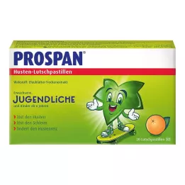 PROSPAN Pastilky proti kašľu, 20 ks