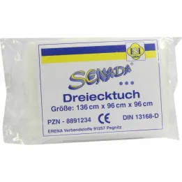 Trojuholníková šatka Senada DIN 13168, 1 ks
