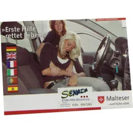 Brožúra prvej pomoci Senada, 1 ks