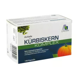 KÜRBISKERN KOMPLEX kapsuly, 140 ST