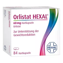 ORLISTAT HEXAL 60 mg tvrdé kapsuly, 84 ks