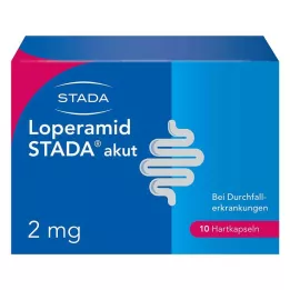 LOPERAMID STADA akútne 2 mg tvrdé kapsuly, 10 ks