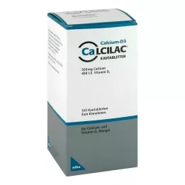CALCILAC Žuvacie tablety, 180 ks