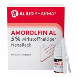 AMOROLFIN AL 5% aktívna zložka lak na nechty, 5 ml