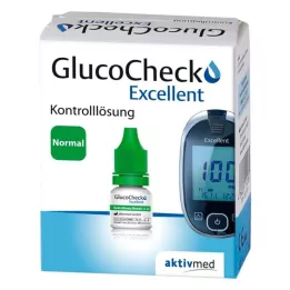 GLUCOCHECK Výborný kontrolný roztok normálny, 4 ml