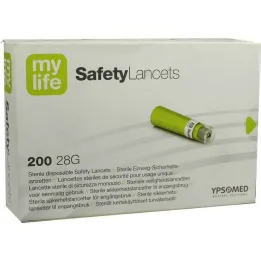 Mylife Safetylancets, 200 kusov