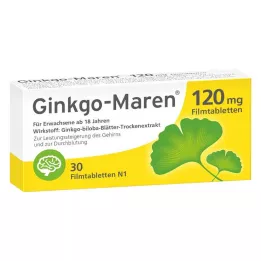 GINKGO-MAREN 120 mg filmom obalené tablety, 30 ks