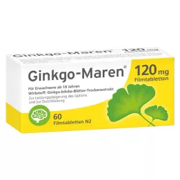 GINKGO-MAREN 120 mg filmom obalené tablety, 60 ks