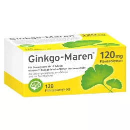 GINKGO-MAREN 120 mg filmom obalené tablety, 120 ks