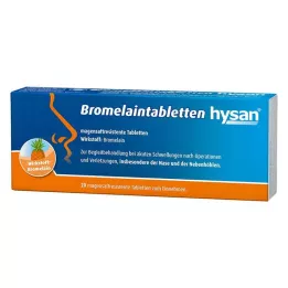 BROMELAIN TABLETTEN hysan gastrorezistentné tablety, 20 ks