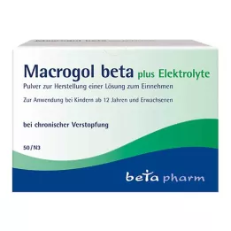 MACROGOL beta plus elektrolyty prášok na perorálne podanie, 50 ks