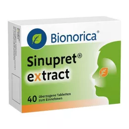 SINUPRET obalené tablety extraktom, 40 ks