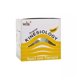 NASARA Kineziologická páska 5 cm x 5 m žltá, 1 kus