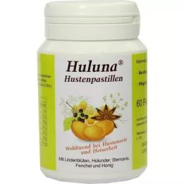 HULUNA Pastilky proti kašľu, 60 ks