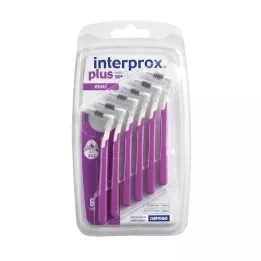 INTERPROX plus maxi fialová medzizubná kefka, 6 ks