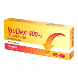 IBUDEX 400 mg filmom obalené tablety, 20 ks