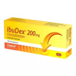 IBUDEX 200 mg filmom obalené tablety, 10 ks