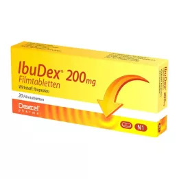 IBUDEX 200 mg filmom obalené tablety, 20 ks