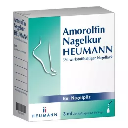 AMOROLFIN Nagelkur Heumann 5% wst.halt.lak na nechty, 3 ml
