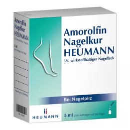 AMOROLFIN Nagelkur Heumann 5% wst.halt.lak na nechty, 5 ml
