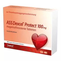 ASS Dexcel Protect 100 mg gastrorezistentné tablety, 100 ks