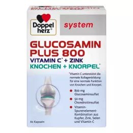 DOPPELHERZ Kapsuly systému Glucosamine Plus 800, 60 ks