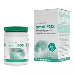 LACTOBACT omni FOS gastrorezistentné kapsuly, 60 ks