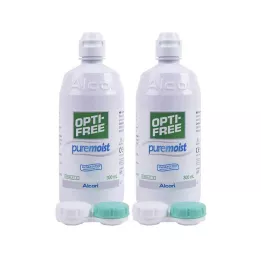 OPTI-FREE PureMoist multifunkčný dezinfekčný roztok, 2x300 ml