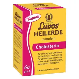 LUVOS Liečivé hlinené mikrojemné kapsuly, 60 kusov