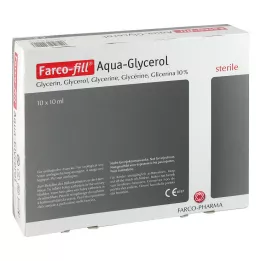 FARCO-naplňte Aqua-Glycerol, 10X10 ml