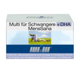 MULTI FÜR Pregnant+DHA MensSana kapsuly, 60 ks