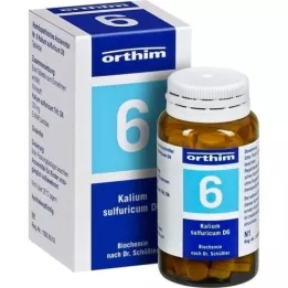 BIOCHEMIE Orthim 6 Kalium sulfuricum D 6 tabliet, 100 ks