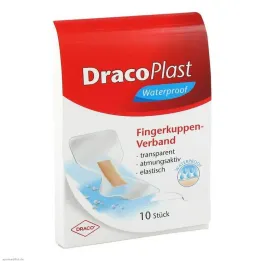 Vodotesné náplasti na prsty Dracoplast, 10 ks