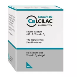 CALCILAC Žuvacie tablety, 100 ks