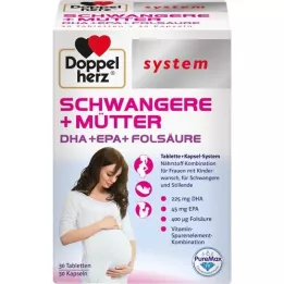 DOPPELHERZ Kapsuly systému Pregnant+Mothers, 60 ks