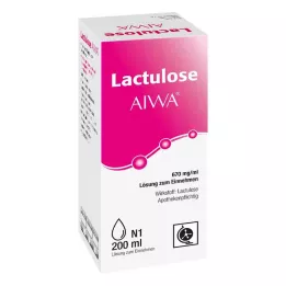 LACTULOSE AIWA 670 mg/ml perorálny roztok, 200 ml