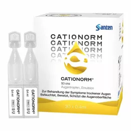 CATIONORM SD sínusové jednodávkové pipety, 30 x 0,4 ml