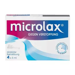 MICROLAX Rektálne roztokové klystíry, 4X5 ml