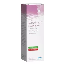 NYSTATIN kyselinová suspenzia, 50 ml