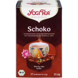 YOGI TEA Čokoládové organické filtračné vrecká, 17X2,0 g